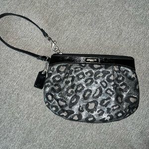 Cheetah Coach Wristlet
